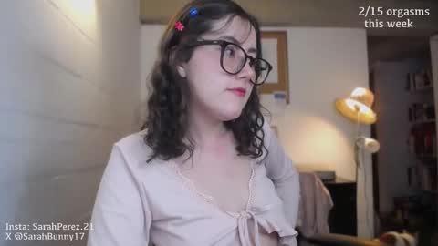 Snapshot of cherrybunny21 chatting on 10.19.25 Sarah Prez online show from 10.19.25