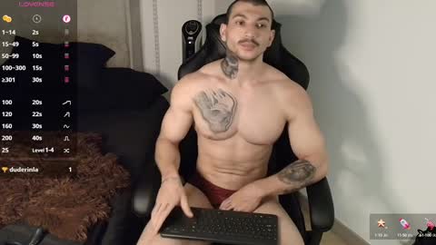 colombianmuscle8 online show from 01.31.25