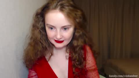 Snapshot of coolamber chatting on 12.03.24 Amber online show from 12.03.24