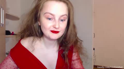 Snapshot of coolamber chatting on 02.12.25 Amber online show from 02.12.25