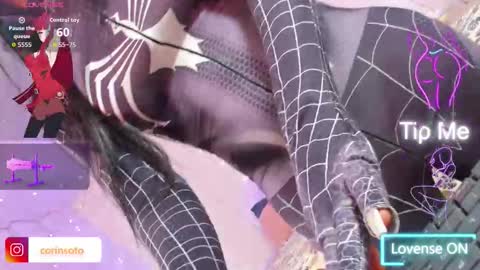 Snapshot of corinmasterx chatting on 10.26.25 Corin Soto online show from 10.26.25