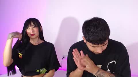 Snapshot of coupsextop chatting on 02.01.26 Juli and Liam online show from 02.01.26