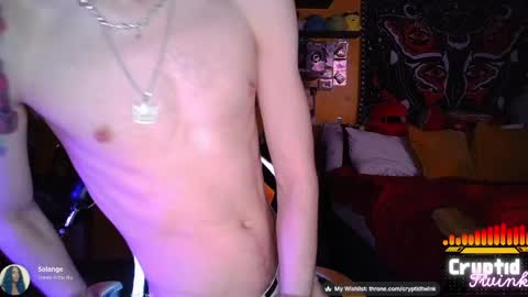 Snapshot of cryptidtwink chatting on 05.17.26 CryptidTwink online show from 05.17.26
