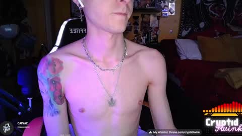 Snapshot of cryptidtwink chatting on 05.24.26 CryptidTwink online show from 05.24.26