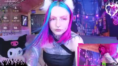 Snapshot of cybernekko chatting on 08.02.26 Neko online show from 08.02.26