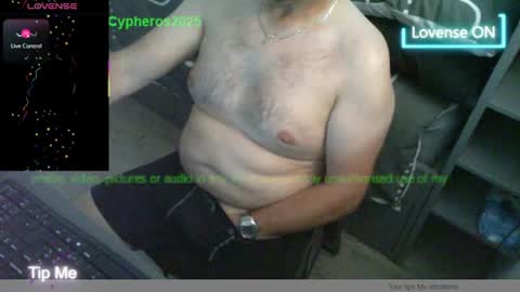 Snapshot of cypheros2025 chatting on 07.05.26 Chris online show from 07.05.26