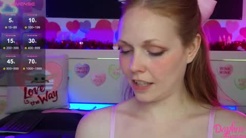 Snapshot of daphnemadison chatting on 02.12.25 Daphne Madison online show from 02.12.25