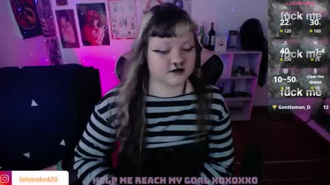 Snapshot of destroyall420 chatting on 04.11.26 Lola Bdsm and fries online show from 04.11.26