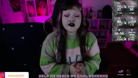 Snapshot of destroyall420 chatting on 04.16.26 Lola Bdsm and fries online show from 04.16.26