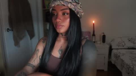 Snapshot of diamon_kataleya chatting on 04.23.26 Melissa My schedule 10pm time Colombia online show from 04.23.26
