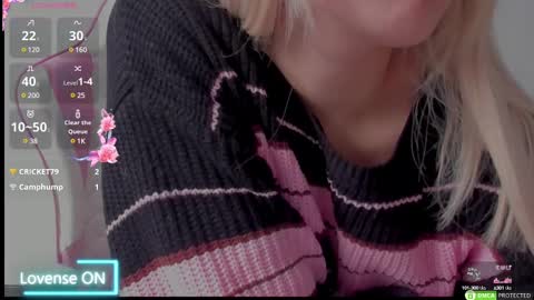 Snapshot of diamond_ava_ chatting on 02.27.25 Thea online show from 02.27.25