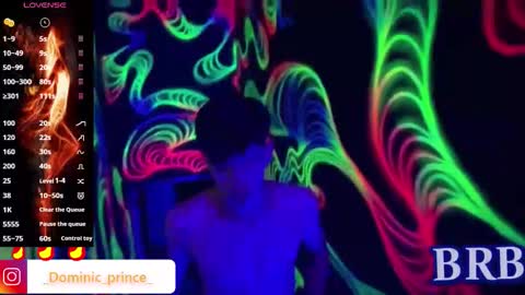 Snapshot of dominicprince chatting on 10.13.25 DOMINIC PRINCE online show from 10.13.25