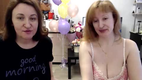 Tatiana 43 curvy sexy body and Joanna redhead 39 years online show from 03.16.26