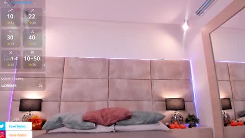 Snapshot of eevee_taylor chatting on 10.03.25 Eevee online show from 10.03.25