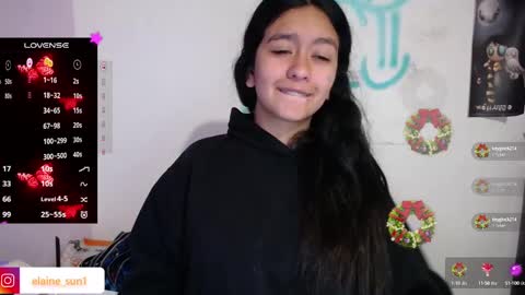 Snapshot of elaine_sun chatting on 02.14.25 Elaine eli online show from 02.14.25