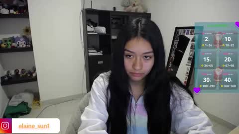 Snapshot of elaine_sun chatting on 11.26.25 Elaine eli online show from 11.26.25