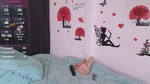 Snapshot of electra_queen1 chatting on 02.21.25 Electra online show from 02.21.25