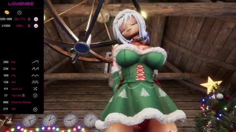 Snapshot of elfielovevt chatting on 12.07.24 Elfie Love online show from 12.07.24