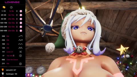 Snapshot of elfielovevt chatting on 12.07.24 Elfie Love online show from 12.07.24