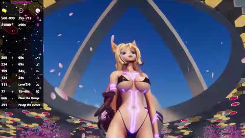 Snapshot of elfielovevt chatting on 10.22.25 Elfie Love online show from 10.22.25