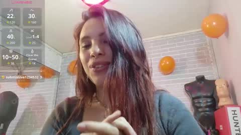 Snapshot of elizatex chatting on 10.15.25 online show from 10.15.25