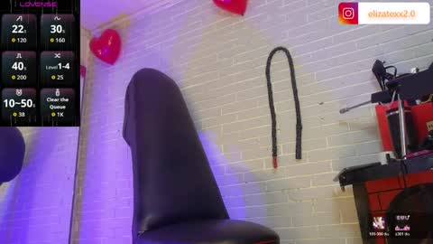 Snapshot of elizatex chatting on 04.23.26 online show from 04.23.26