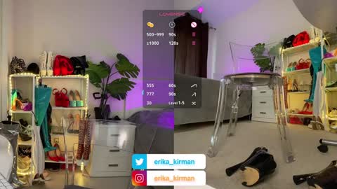 Snapshot of erika_kirman chatting on 12.03.24 Erika online show from 12.03.24