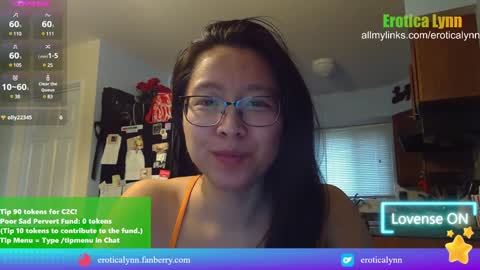 Snapshot of eroticalynn chatting on 02.05.25 Lynn online show from 02.05.25