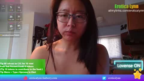 Snapshot of eroticalynn chatting on 02.28.25 Lynn online show from 02.28.25