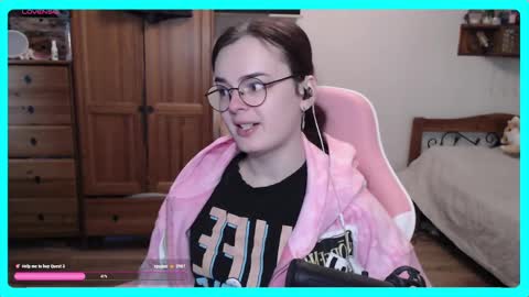 Snapshot of eva_katt chatting on 02.25.25 Gamer Katt online show from 02.25.25