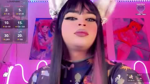 Snapshot of evangeline_ts_ chatting on 01.10.26 Evangeline online show from 01.10.26