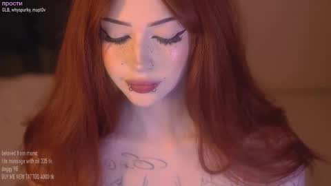 Snapshot of ex_angel chatting on 09.19.25 Alyson online show from 09.19.25