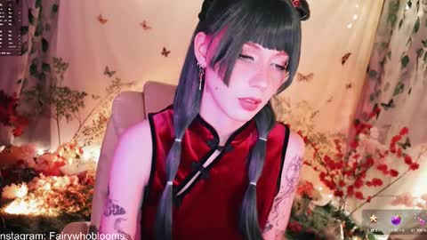 Snapshot of fairywhore chatting on 03.08.26 Jackie Cosplayer online show from 03.08.26