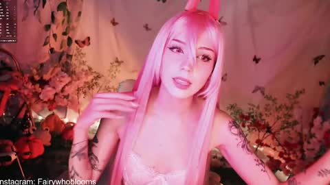 Snapshot of fairywhore chatting on 03.25.26 Jackie Cosplayer online show from 03.25.26