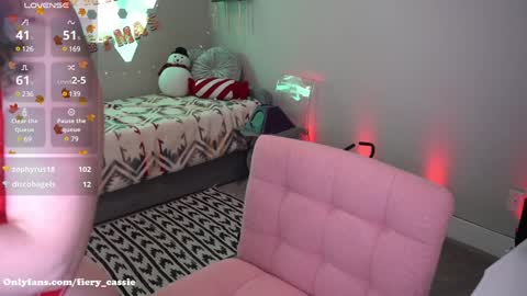 Snapshot of fiery_redhead chatting on 12.24.24 Cassie Ventura online show from 12.24.24