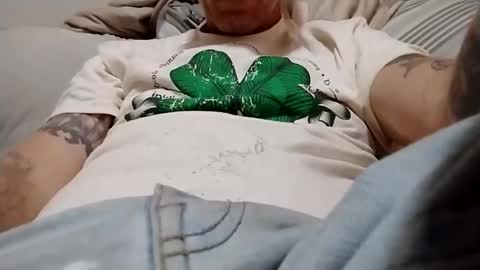 Blue eyed tatted Daddy online show from 10.28.25