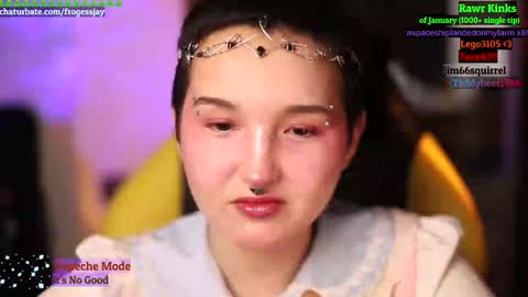 Snapshot of frogessjay chatting on 01.14.25 Jaywise Frogfoot online show from 01.14.25