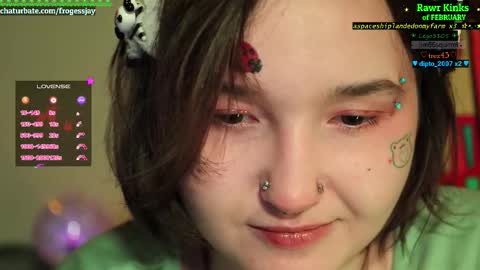 Snapshot of frogessjay chatting on 02.18.26 Jaywise Frogfoot online show from 02.18.26