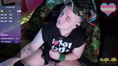 Snapshot of gage_allin chatting on 04.19.26 Gage Allin AKA Alpha Pussy online show from 04.19.26