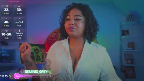 Snapshot of geminis_grey chatting on 10.16.25 Geminis online show from 10.16.25