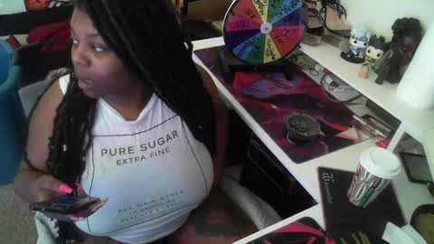 Snapshot of goddesscocoaa chatting on 12.31.24 Goddess Cocoa online show from 12.31.24