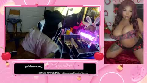 Snapshot of goddesscocoaa chatting on 06.14.26 Goddess Cocoa online show from 06.14.26