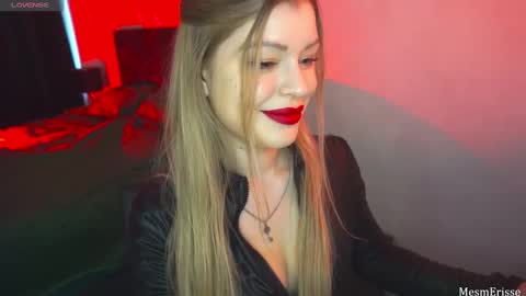 Snapshot of goddesseriss chatting on 01.25.25 MesmErisse online show from 01.25.25