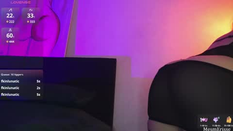 Snapshot of goddesseriss chatting on 02.11.25 MesmErisse online show from 02.11.25