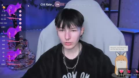 Snapshot of guitarandangel chatting on 02.19.25 Angel online show from 02.19.25