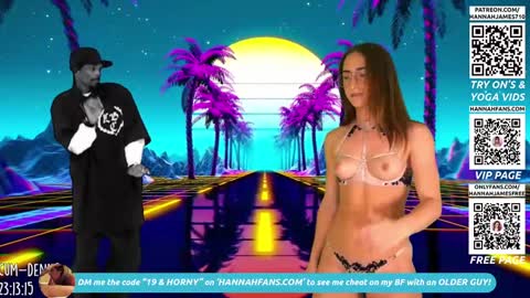 Hannah James online show from 10.04.25
