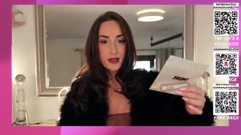 Snapshot of hannahjames710 chatting on 07.16.26 Hannah James online show from 07.16.26