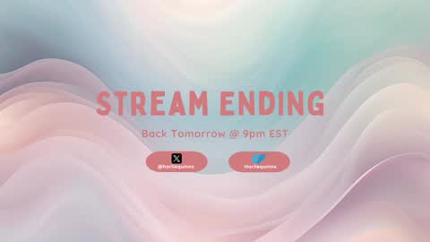 Snapshot of harliequinnx chatting on 12.18.24 Harliequinnx - Schedule Below Exxxotica DC Dec 6-8th online show from 12.18.24