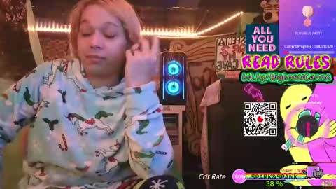 Snapshot of highnesscanna chatting on 12.23.24 HiGHNESS CANNA online show from 12.23.24