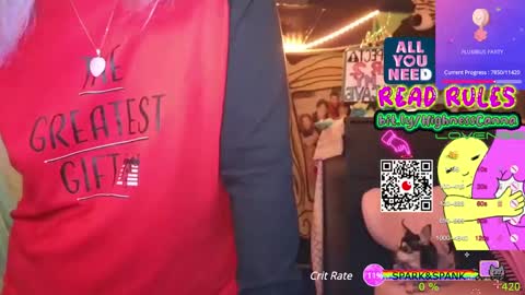 Snapshot of highnesscanna chatting on 02.01.25 HiGHNESS CANNA online show from 02.01.25